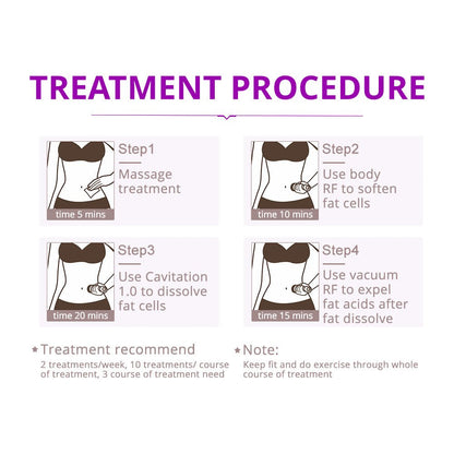 Shape Tactics Portable 5-in-1 Cavitation RF Vacuum Contouring System