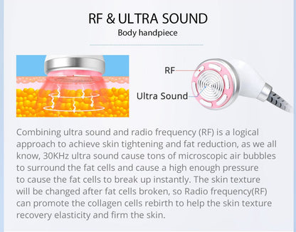 Shape Tactics S-Shape Pro 30K Cavitation RF Contouring System