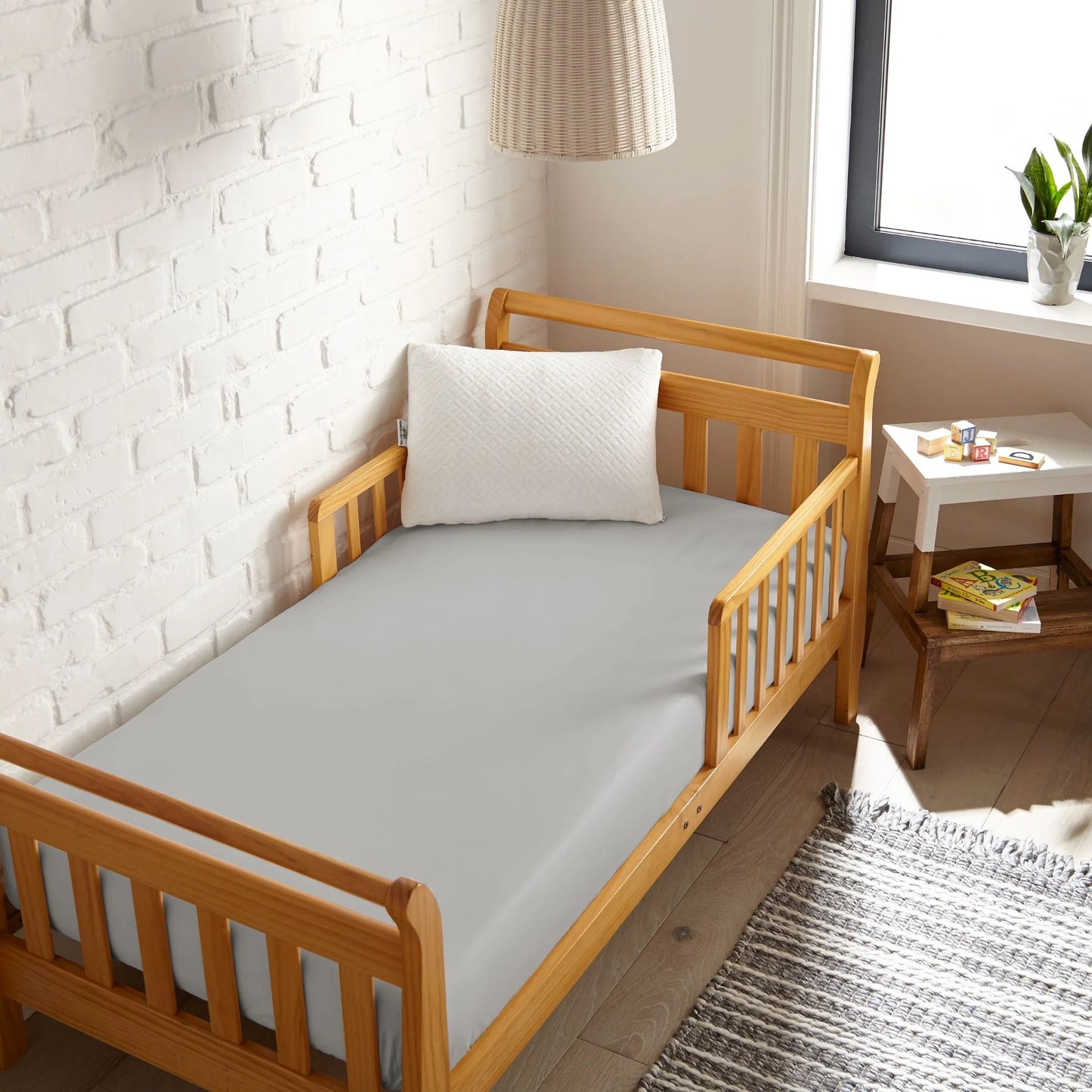 Cooling Bamboo Crib Fitted Sheet For Gentle Breathable Sleep