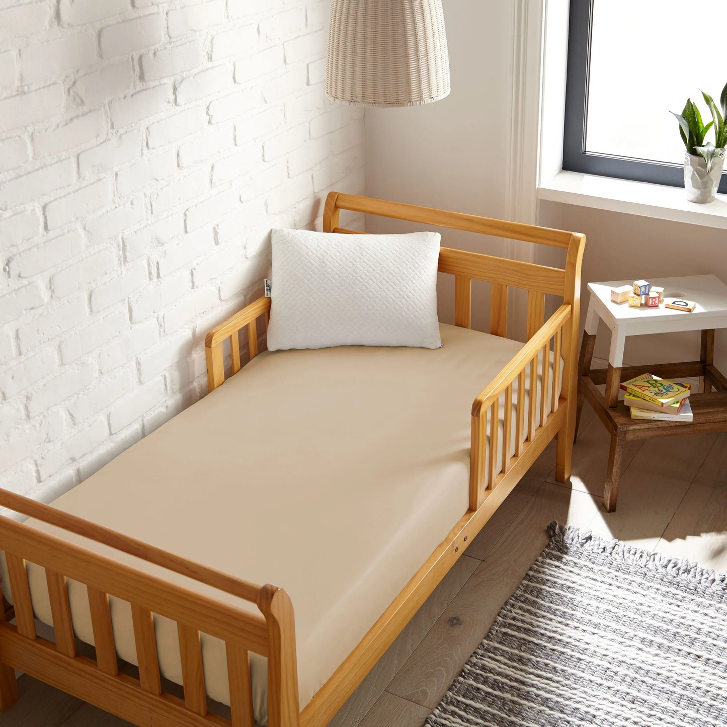 Cooling Bamboo Crib Fitted Sheet For Gentle Breathable Sleep