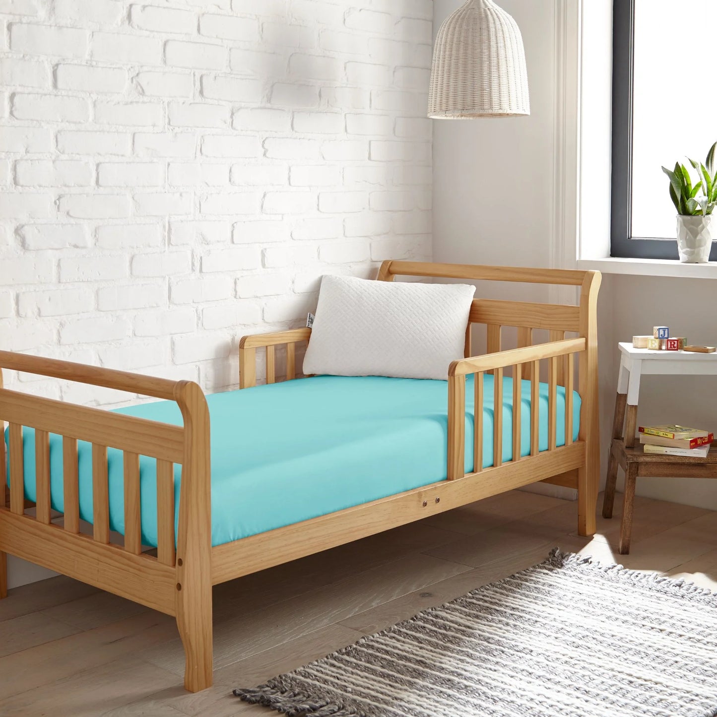 Cooling Bamboo Crib Fitted Sheet For Gentle Breathable Sleep