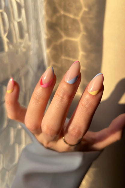 Tropical Splash | Soft & Durable Press-On Nails