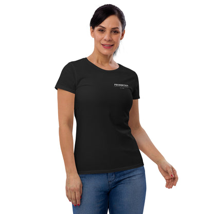 Women's Classic Prohibition Soap Logo Fitted T-shirt