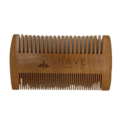 Wood Beard Comb - Essential Beard Care Accessories
