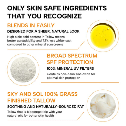 XL Sky and Sol Body Sunscreen SPF 50 (7.05 oz)